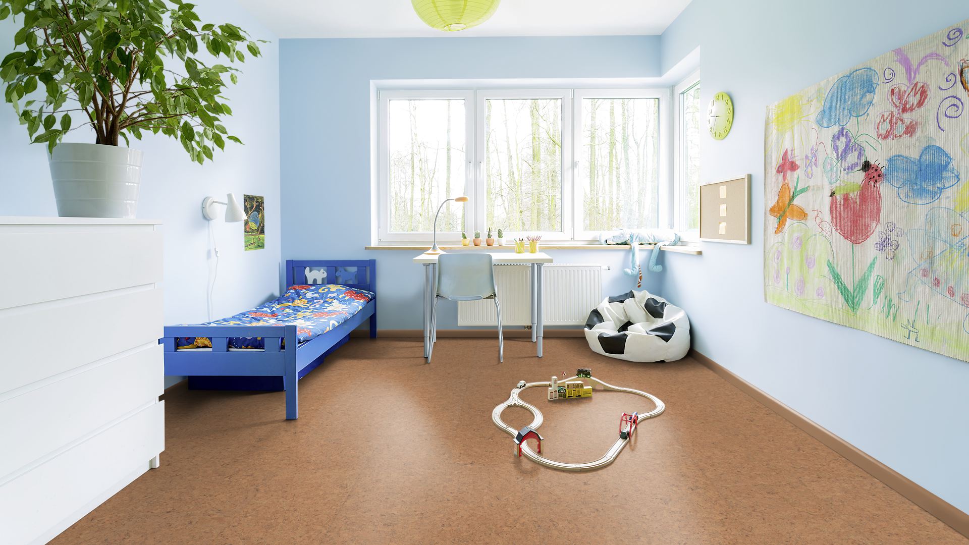 Korkparkett Naturtrend Classic sand