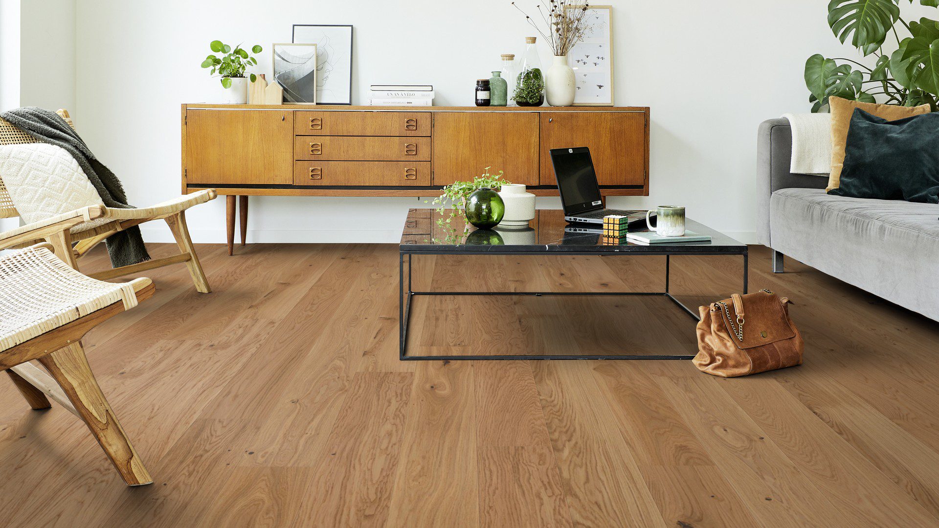 Parkett Eiche Tarkett, Pure, Rustic Plank, 2-seitige Mikrofase, gebürstet, Öl-Wachs