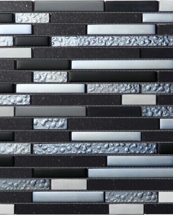 Mosaikmatte Intermatex Quartz Black
