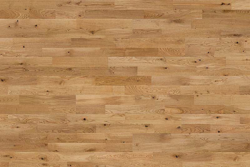 Parkettboden Tarkett, Pure, Eiche 3-Stab Rustic DuoPlank, 2-lip, gebürstet, Proteco Natura matt versiegelt