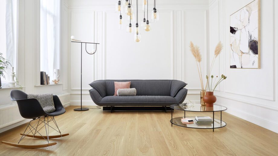 Parkett Eiche Tarkett Shade Essence Plank XT, Landhausdiele, 2-seitig Mikrofase, gebürstet, gebeizt, Proteco Natura Mattlack – 5