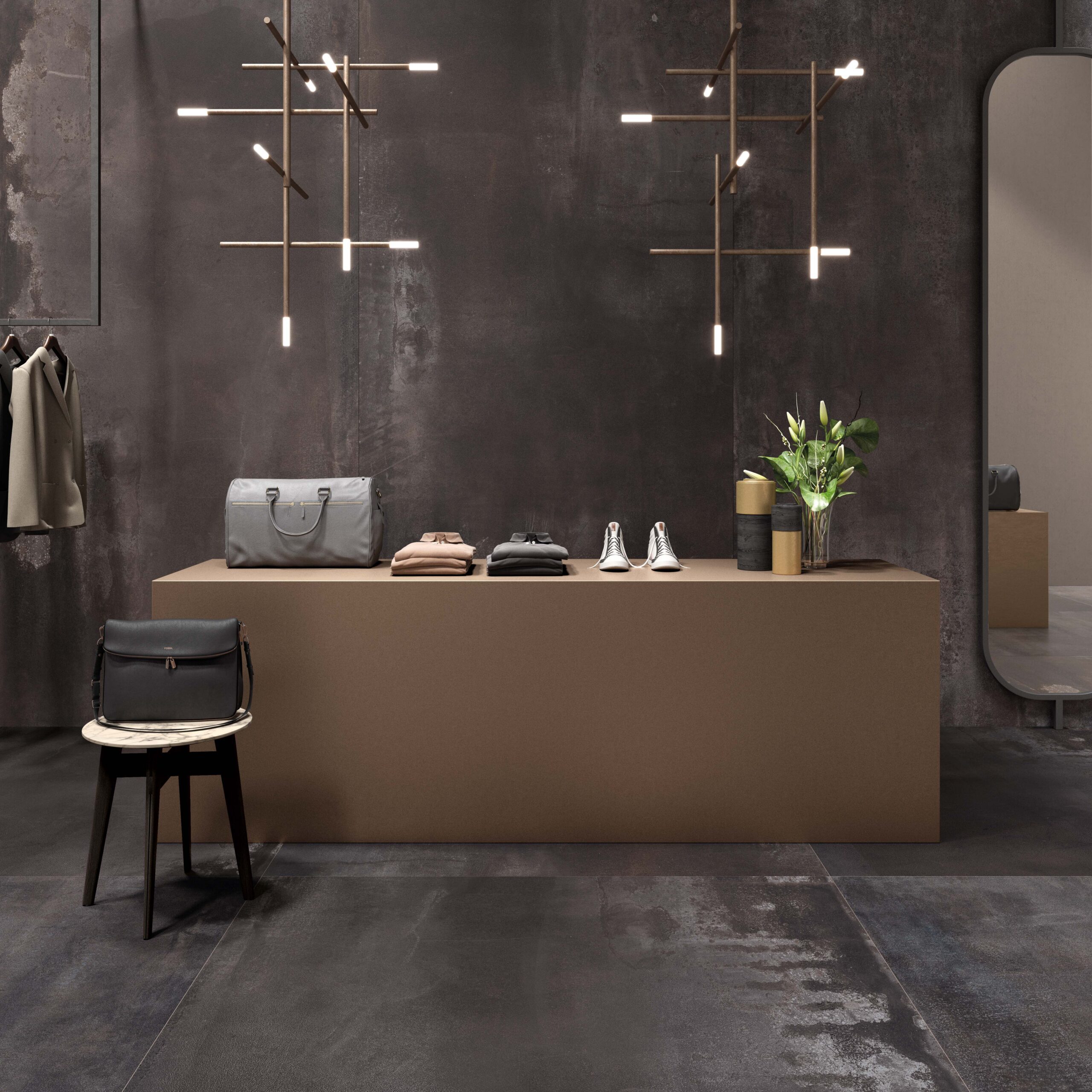 Balkonfliesen ABK Interno 9 Dark Lappato 60x60 cm