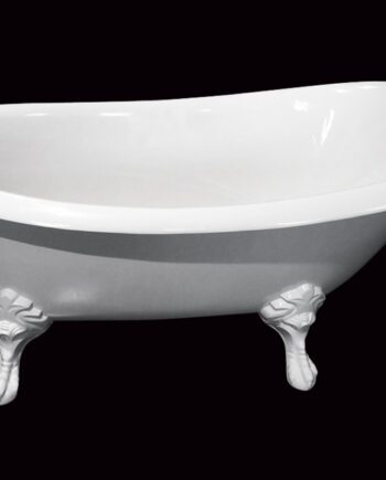 Badewanne PAA VICTORIA, Cast Stone Mineralguss, glänzend