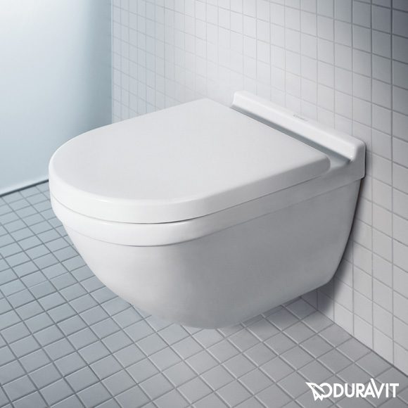 Wand-WC Duravit Starck 3, mit soft-close WC-Sitz