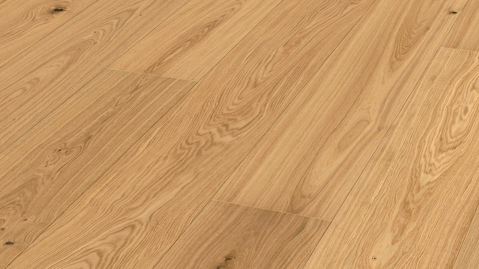 Parkettboden Eiche Meister Oak lively, gebürstet, matt versiegelt