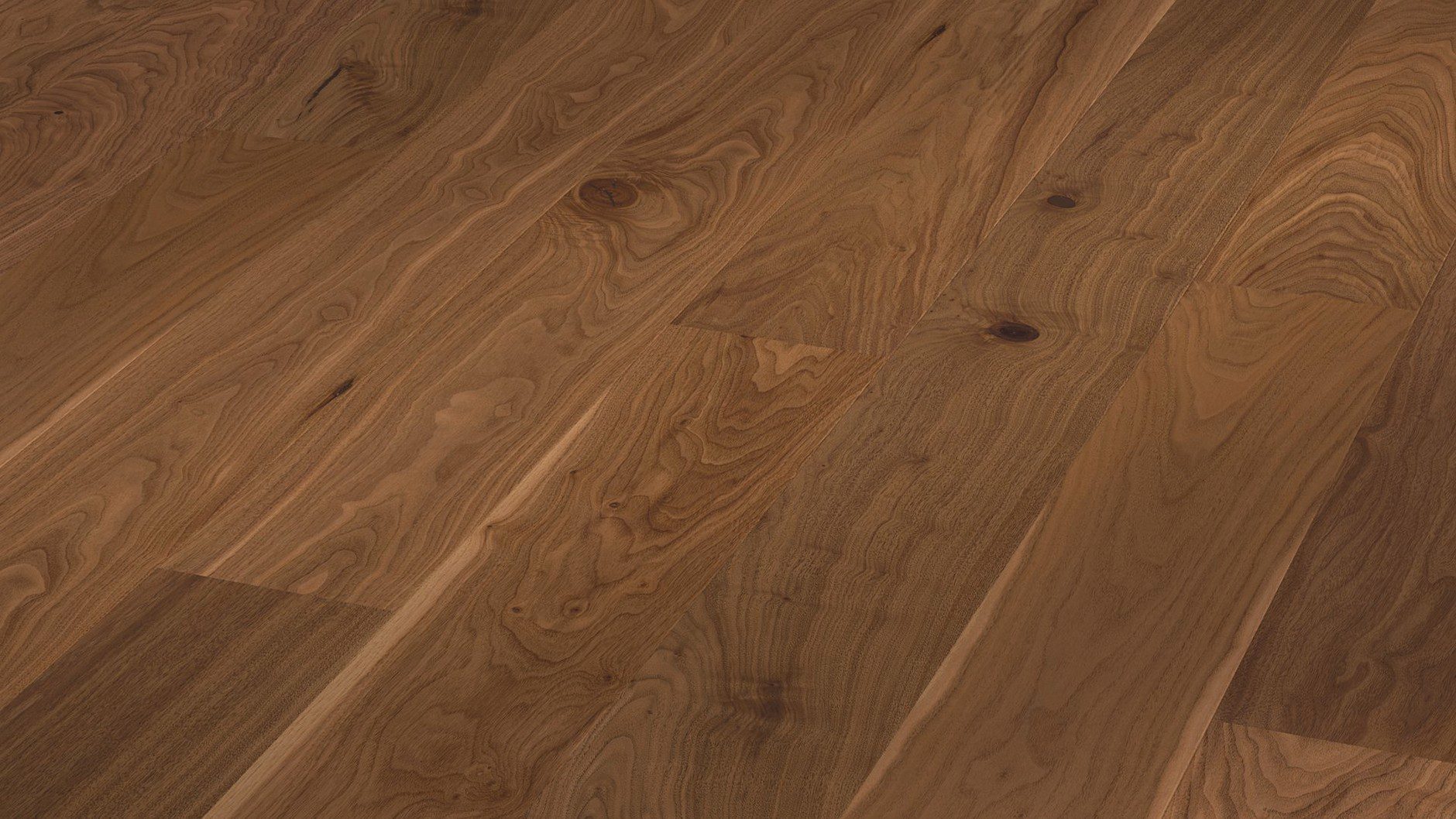 Parkettboden Ameerika pähkel Meister American walnut lively, matt versiegelt PD400