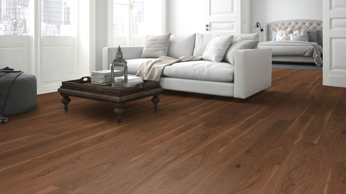Parkettboden Ameerika pähkel Meister American walnut lively, matt versiegelt PD400