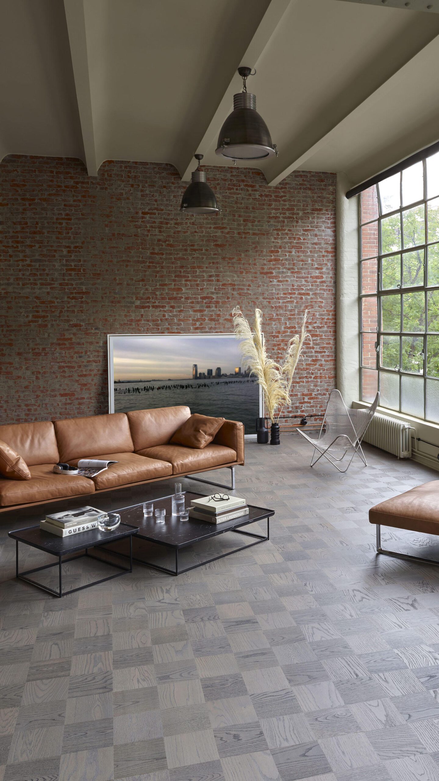 Parkett Tarkett Noble Mosaik Eiche Bronx, gebürstet, Proteco Hardwax Oil Öl-Wachs