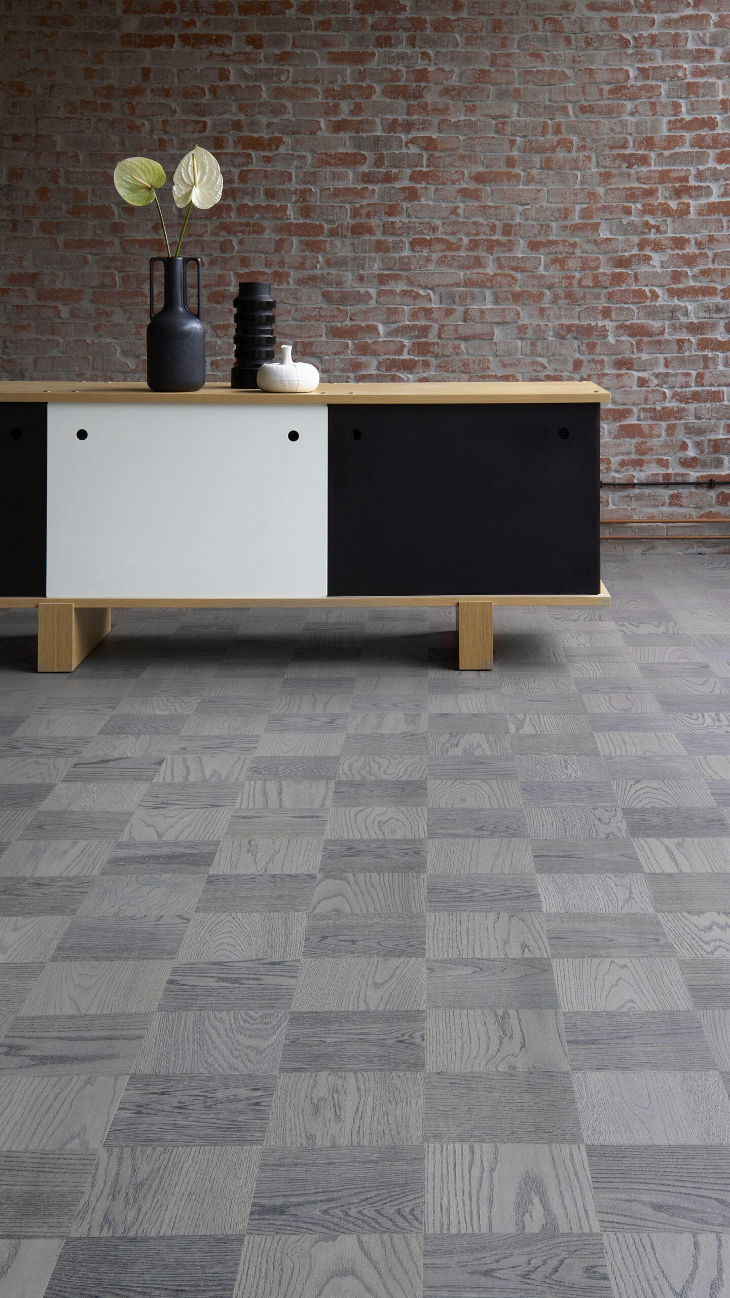 Parkett Tarkett Noble Mosaik Eiche Bronx, gebürstet, Proteco Hardwax Oil Öl-Wachs
