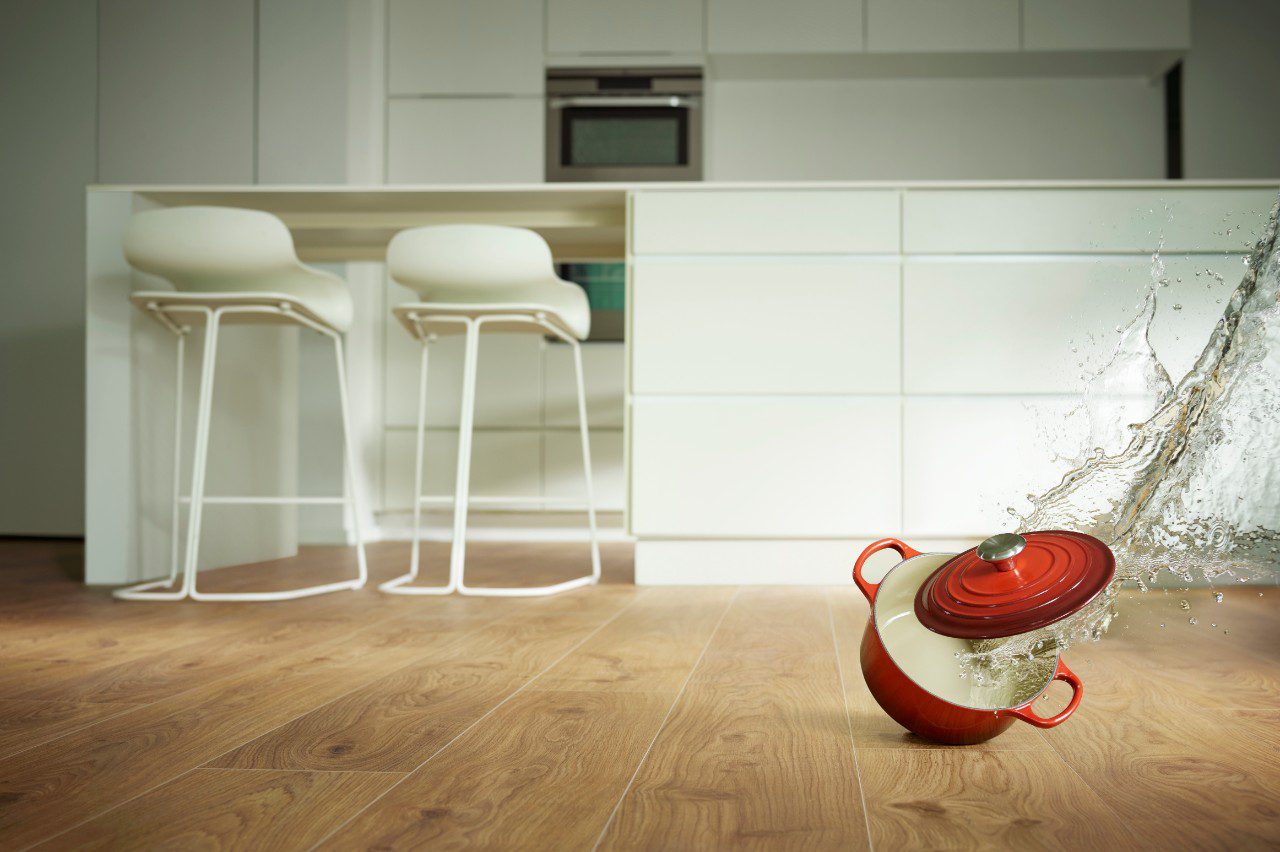 LVT Vinylboden Quick-Step, Balance Click, Cottage Eiche natur, gefast