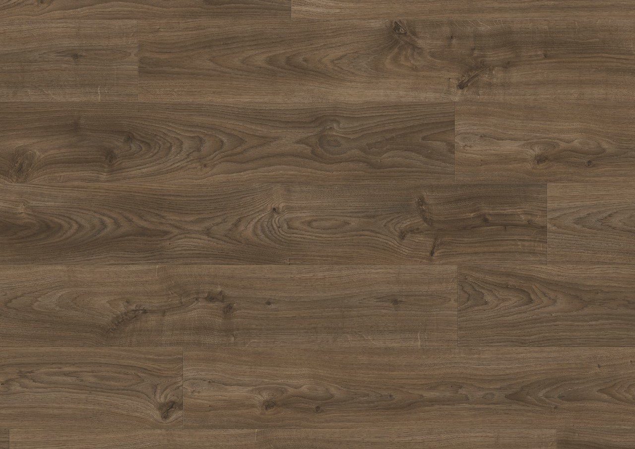LVT Vinylboden Quick-Step, Balance Click, Cottage Eiche dunkelbraun, gefast