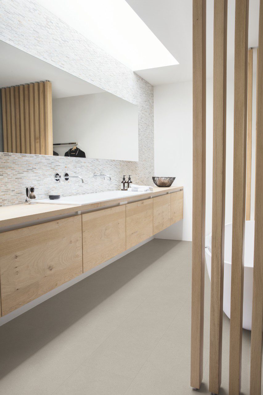 LVT Vinylboden Quick-Step, Ambient Click Plus, Vibrant Sand, gefast