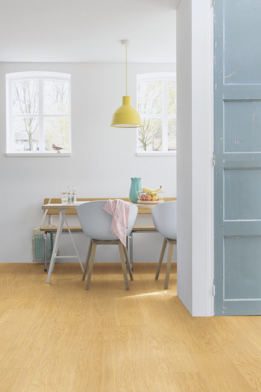 LVT Vinylboden Quick-Step, Balance Click Plus, Select natur Eiche, gefast