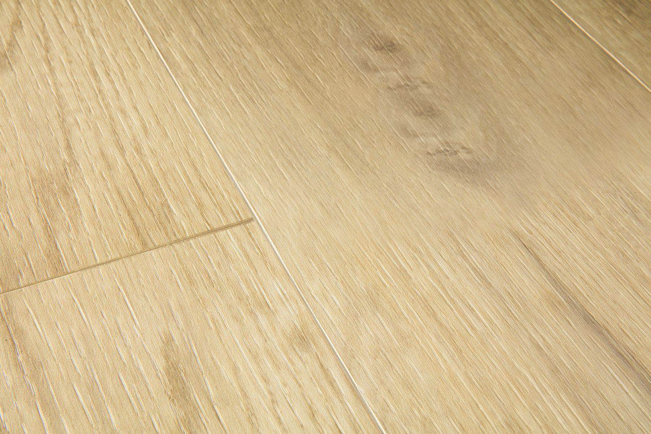 LVT Vinylboden Quick-Step, Balance Click Plus, Drift Eiche beige, gefast