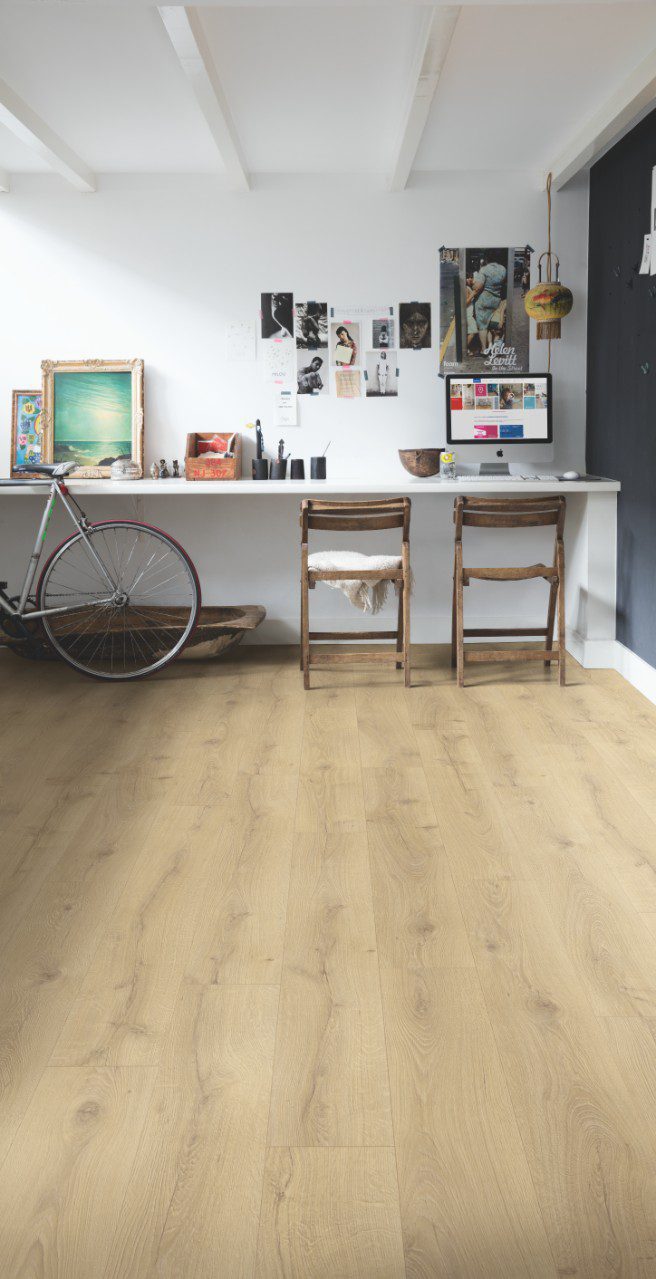 LVT Vinylboden Quick-Step, Balance Click Plus, Victorian Eiche Natur, gefast