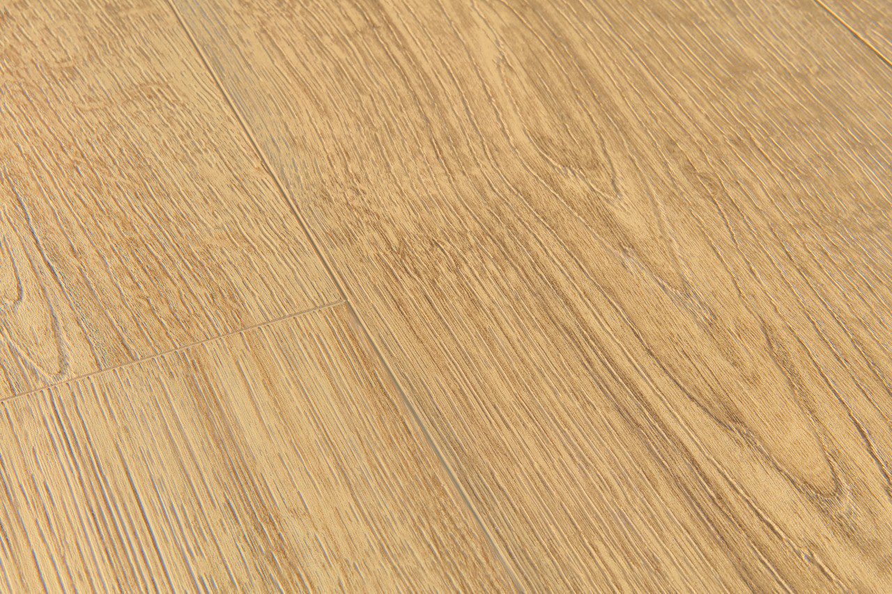 LVT Vinylboden Quick-Step, Pulse Click, Autumn oak honey Eiche, gefast