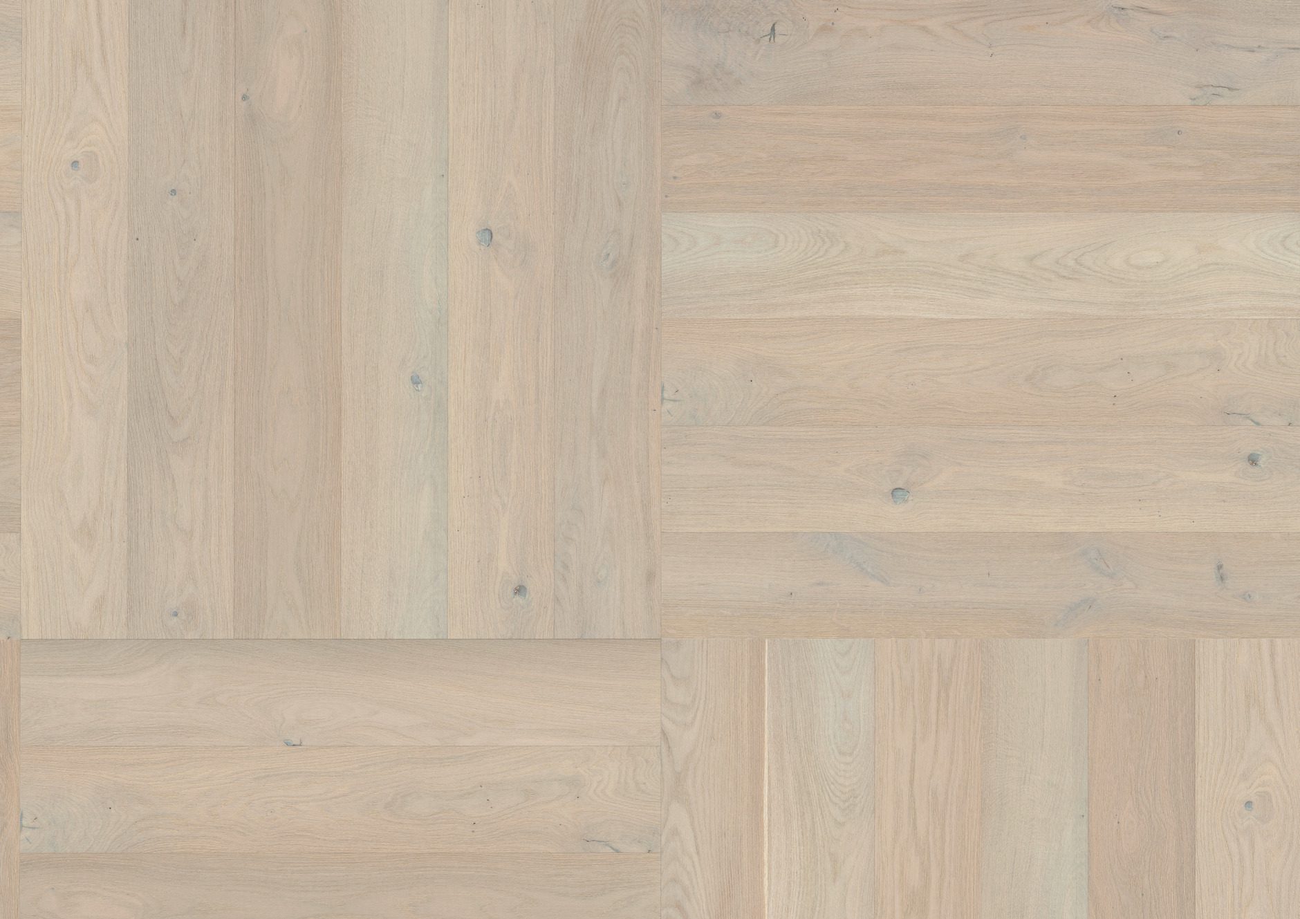 Parkett ter Hürne Eiche sand grey, gebürstet, gefast, Naturöl