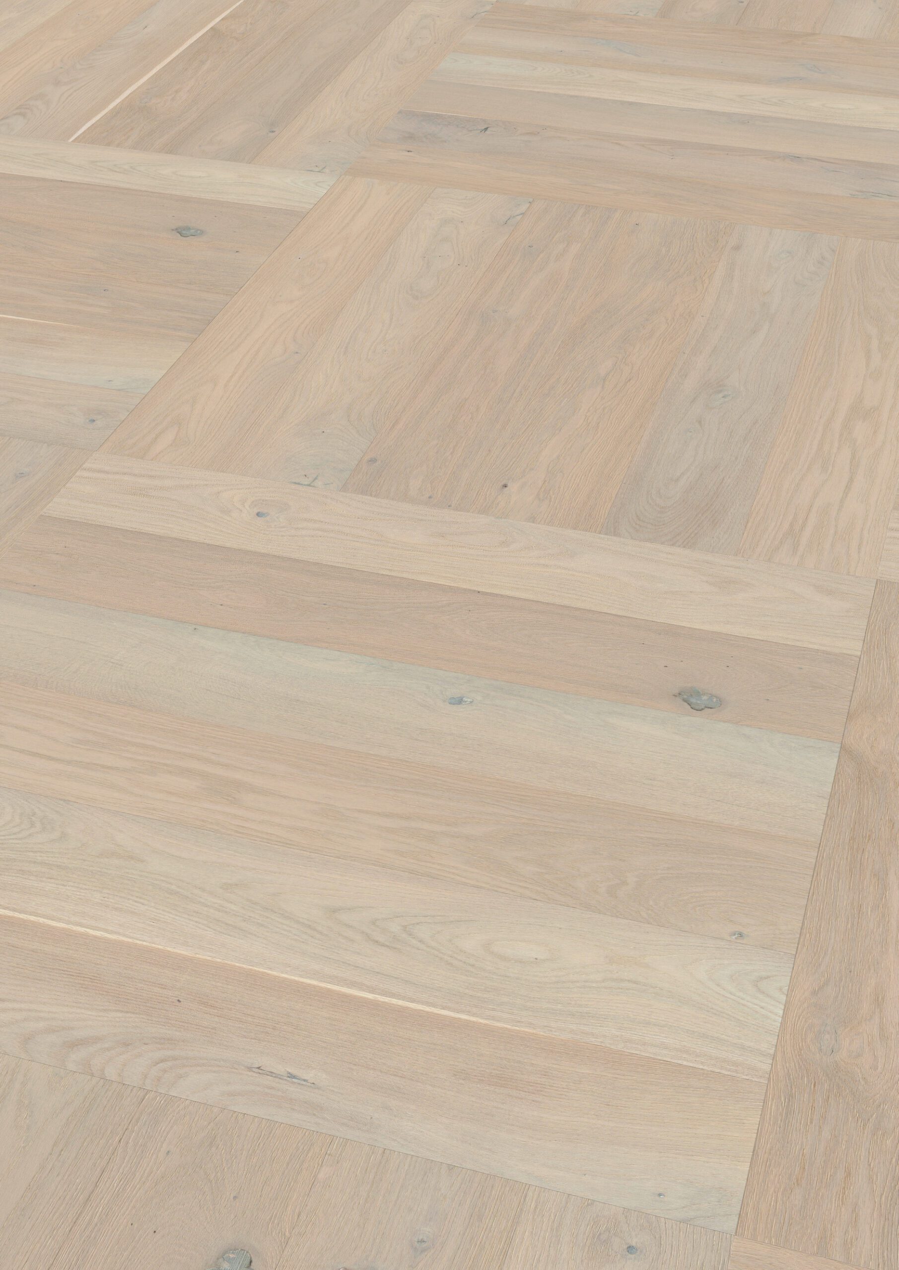 Parkett ter Hürne Eiche sand grey, gebürstet, gefast, Naturöl