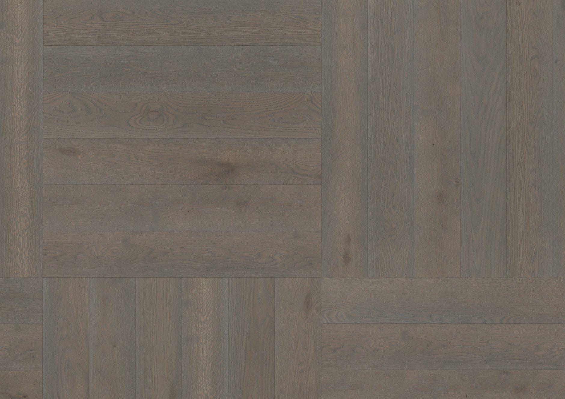 Parkett ter Hürne Eiche azure brown, gebürstet, gefast, Naturöl