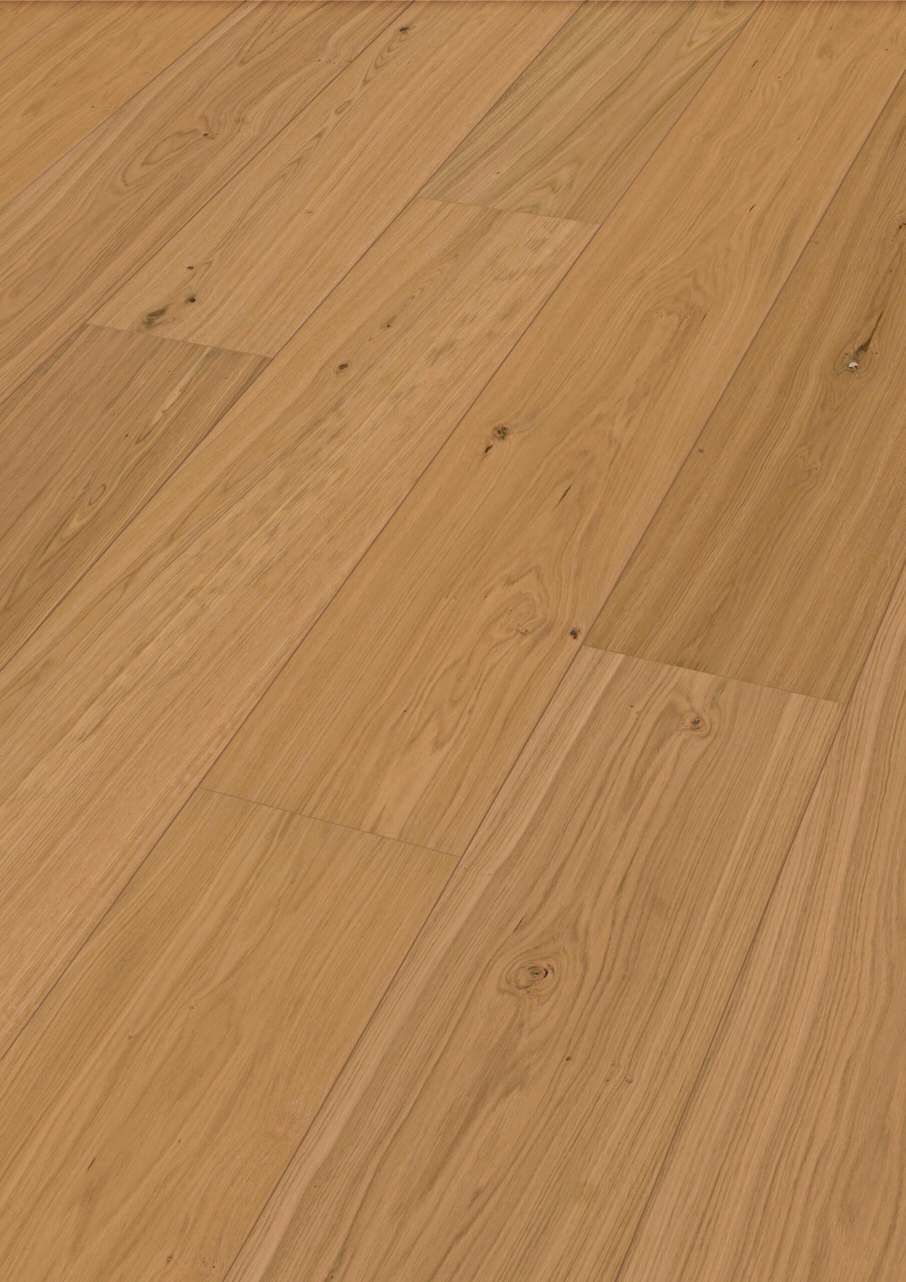 Parkettböden Eiche Meister Lindura Natural oak 320mm, gebürstet, geölt