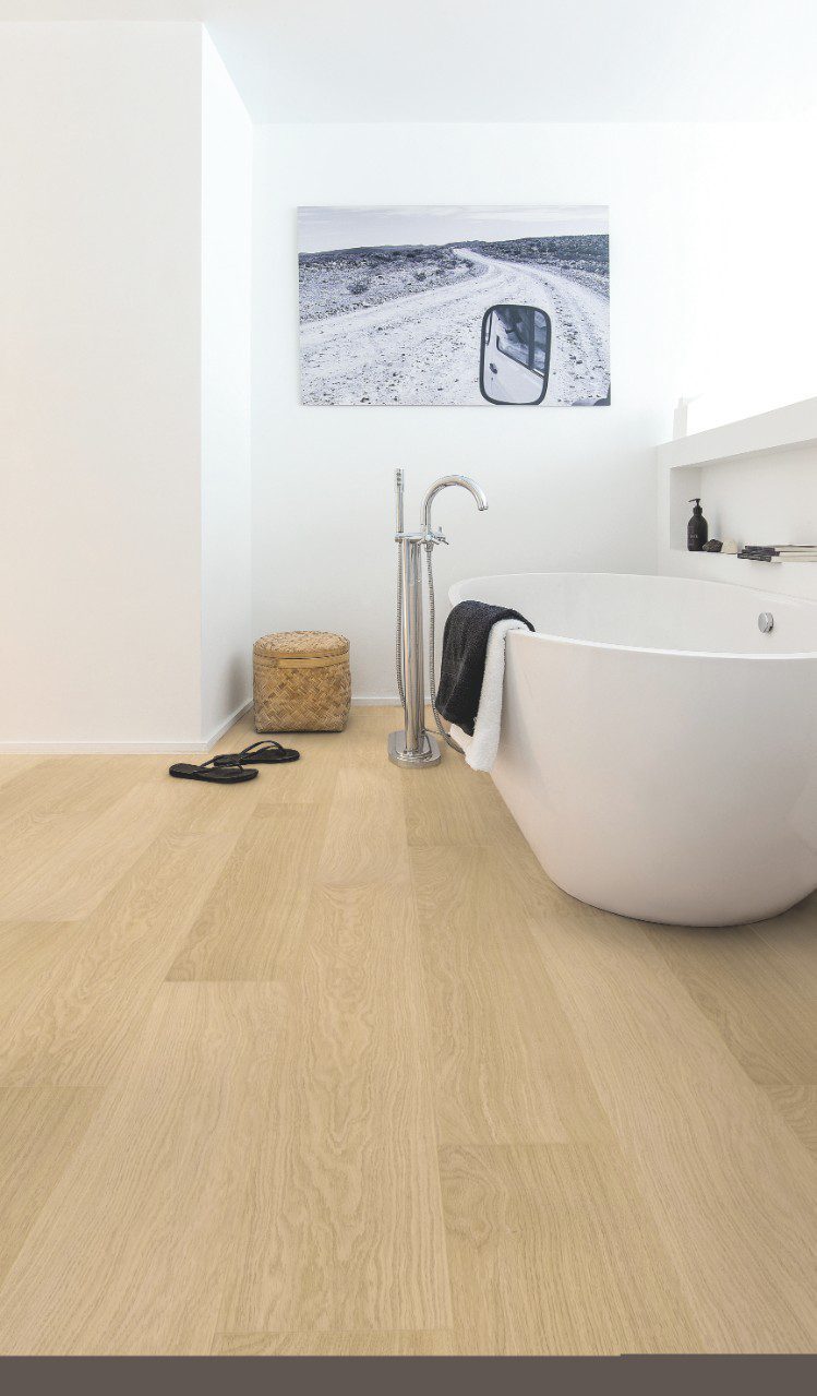 Laminat Eiche Quick-Step Impressive Ultra White Varnished Oak
