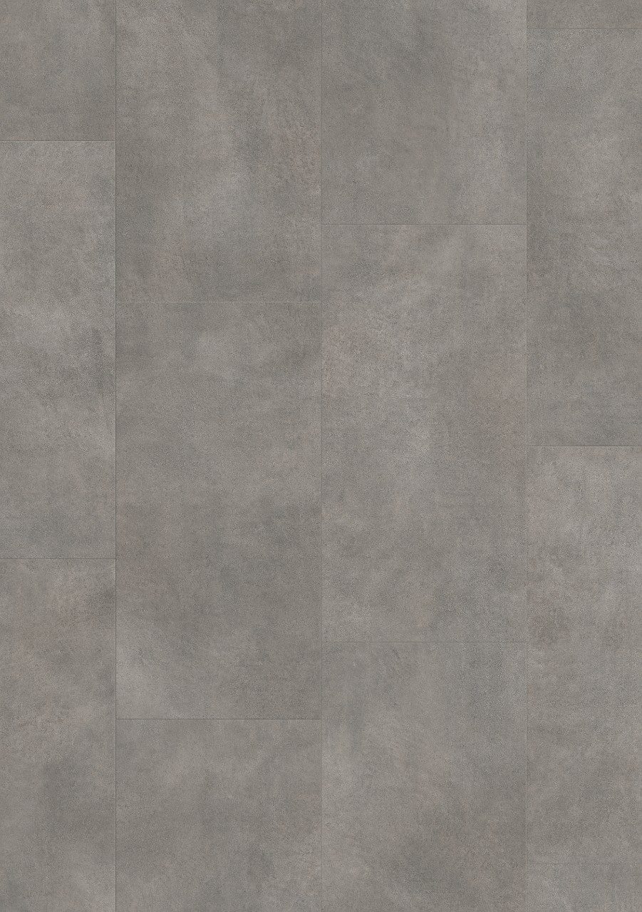 LVT Vinylboden Quick-Step, Ambient Click Plus, Dark grey concrete, gefast