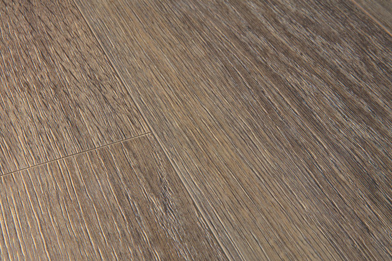 LVT Vinylboden Quick-Step, Pulse Click, Vineyard oak brown, Eiche, gefast