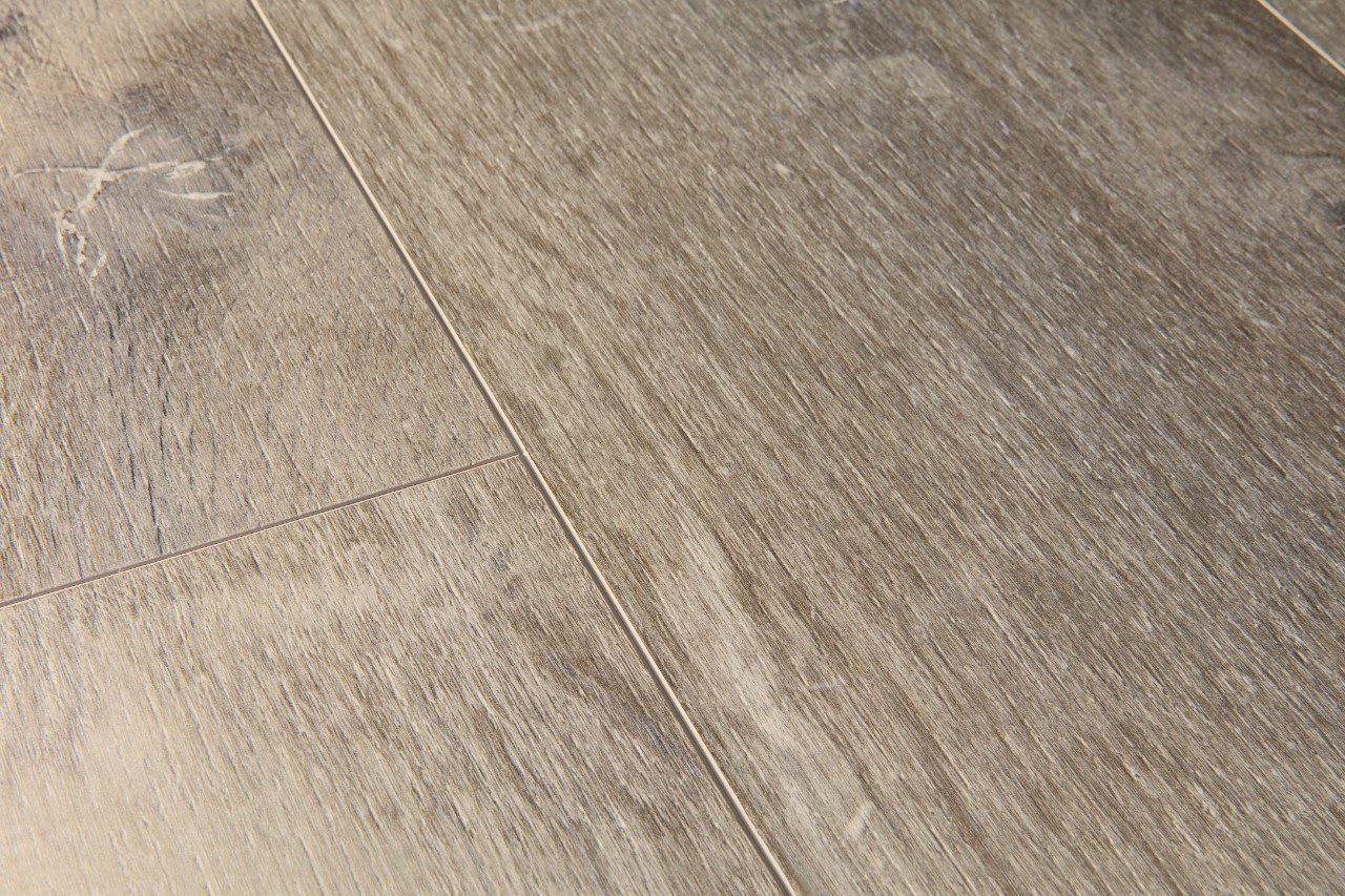 LVT Vinylboden Quick-Step, Pulse Click, Sand storm oak brown, Eiche, gefast