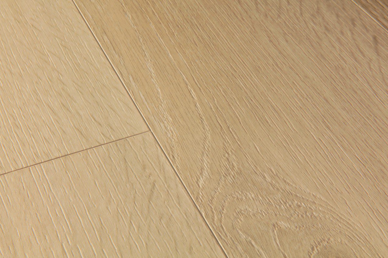 LVT Vinylboden Quick-Step, Pulse Click, Sea breeze oak natural, Eiche, gefast