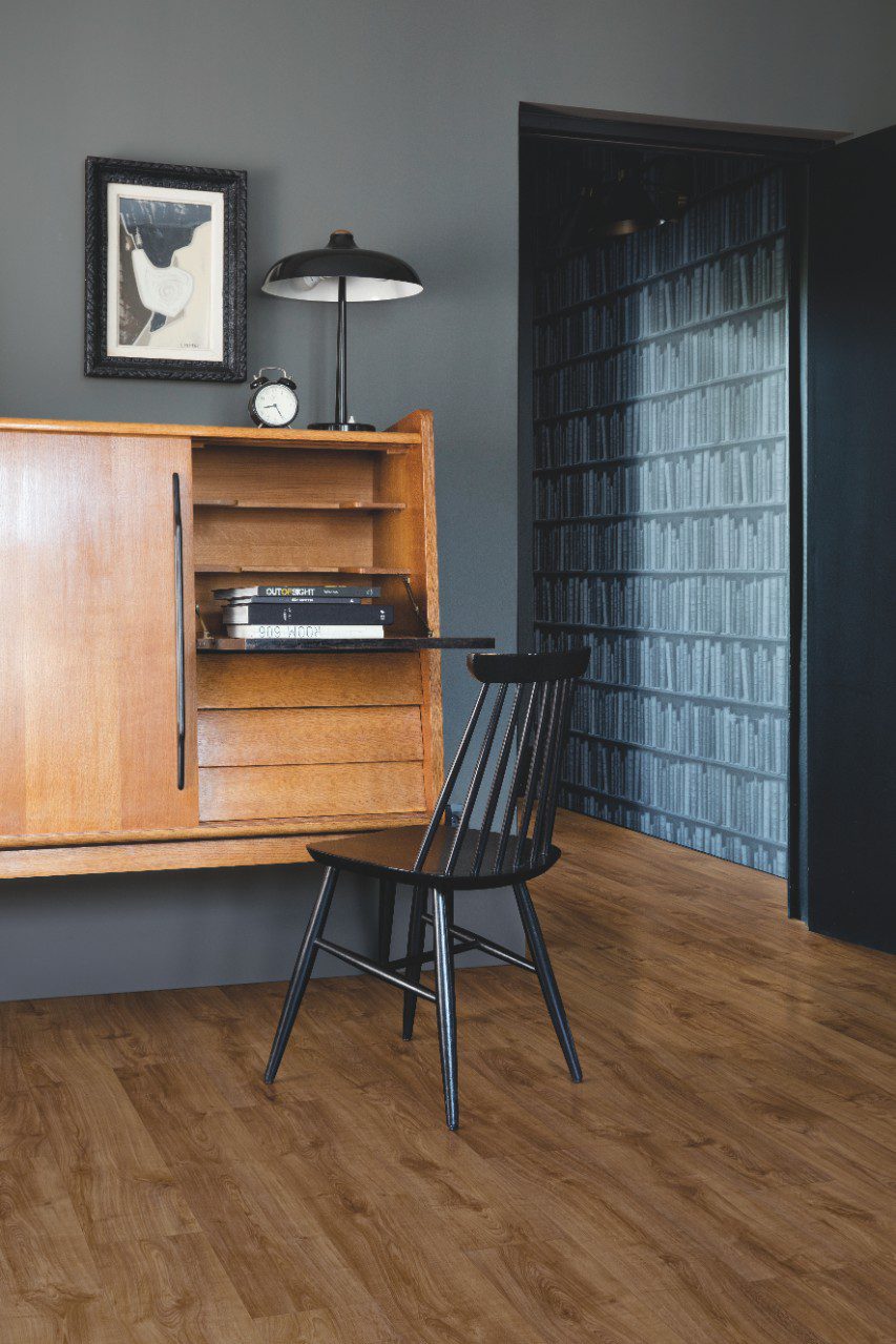 LVT Vinylboden Quick-Step, Pulse Click, Autumn oak brown, Eiche, gefast