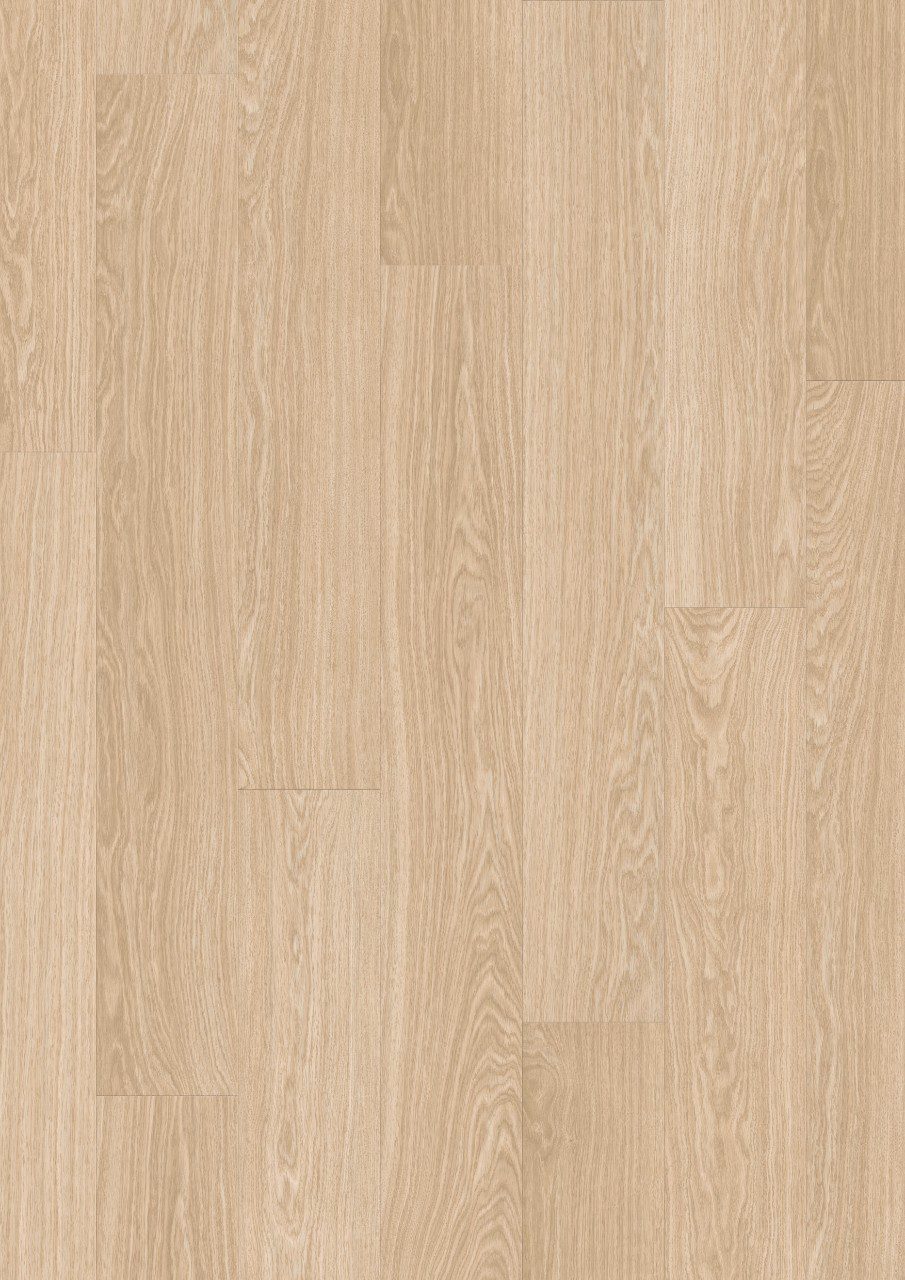 LVT Vinylboden Quick-Step, Pulse Click, Pure oak blush Eiche, gefast