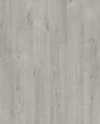 LVT Vinylboden Quick-Step, Pulse Click Plus, Cotton Oak Cold Grey, Eiche, gefast