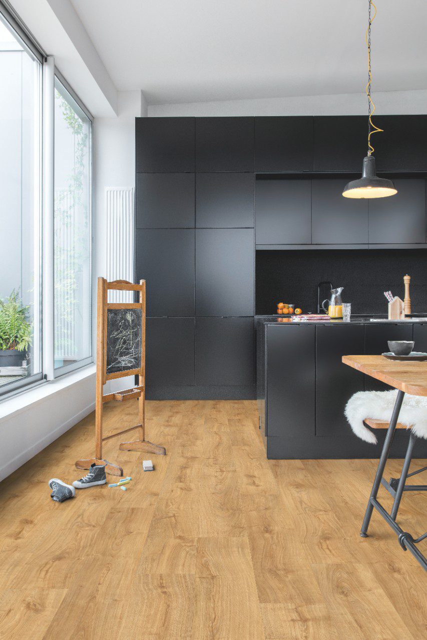 LVT Vinylboden Quick-Step, Pulse Click Plus, Autumn oak honey Eiche, gefast