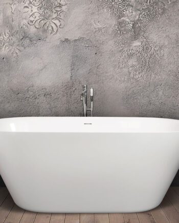 Badewanne PAA STORIA, Cast Stone Mineralguss, glänzend