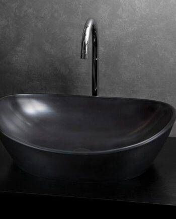 Waschbecken PAA AMORE, Silkstone Mineralguss, matt, Aufsatzwaschbecken