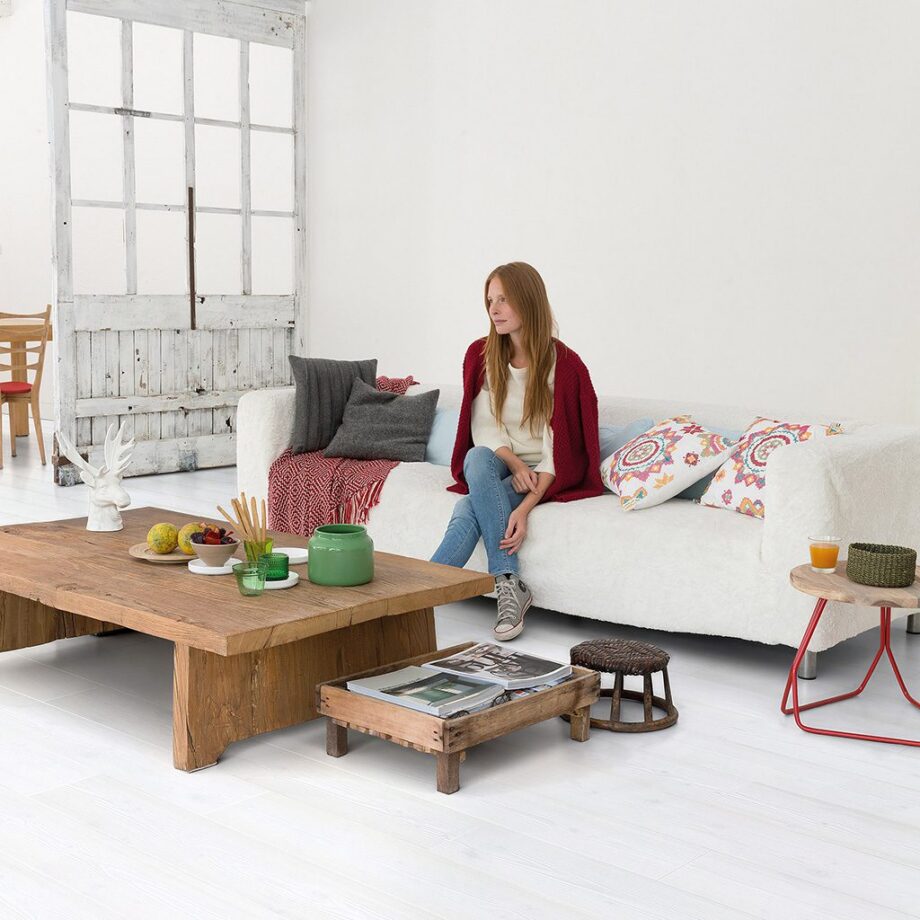 Laminat Eiche Quick-Step Impressive White – 2