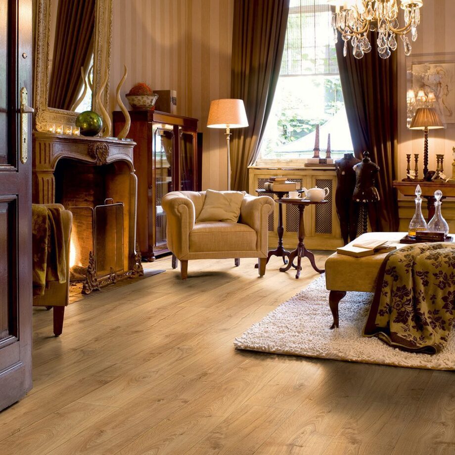 Laminatboden Landhausdielen Eiche Quick-Step Largo Cambridge Oak Natural – 2