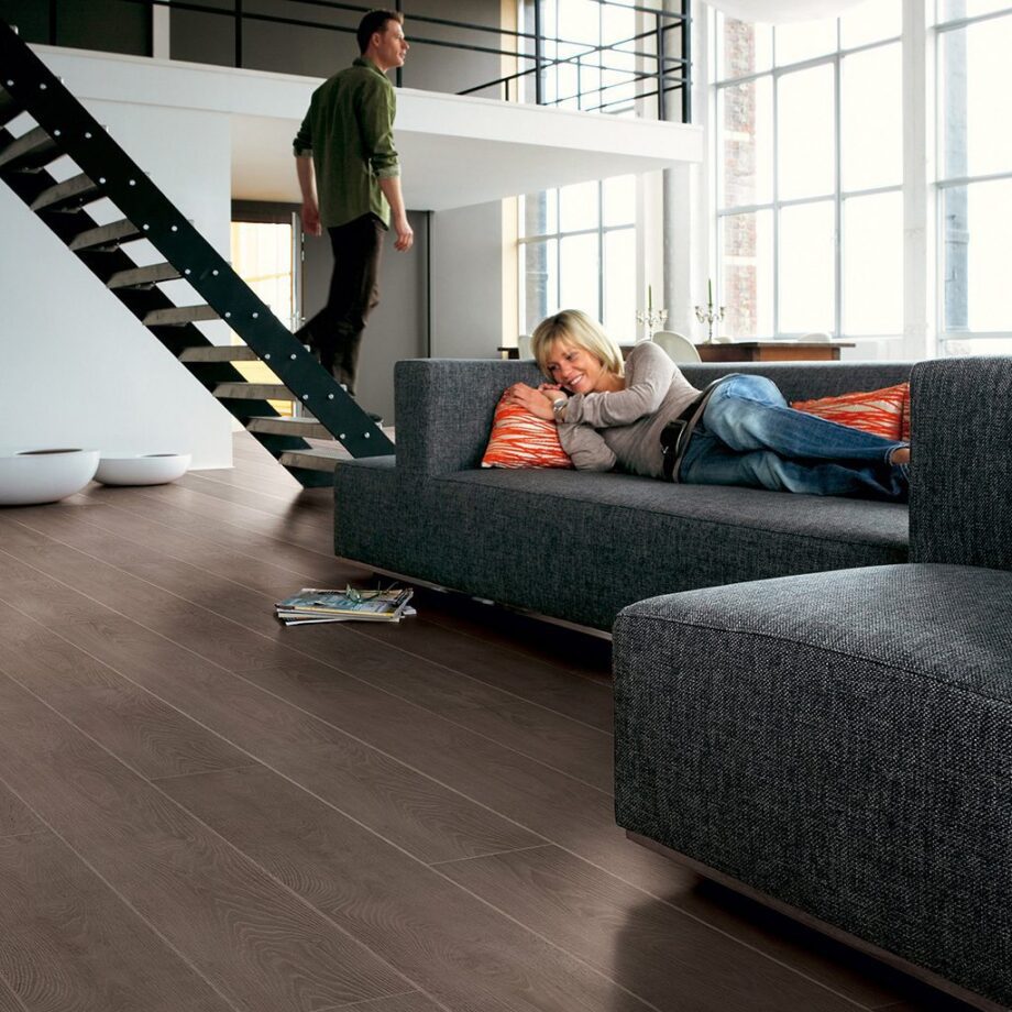 Laminat Landhausdielen Eiche Quick-Step Largo Grey Vintage Oak – 5