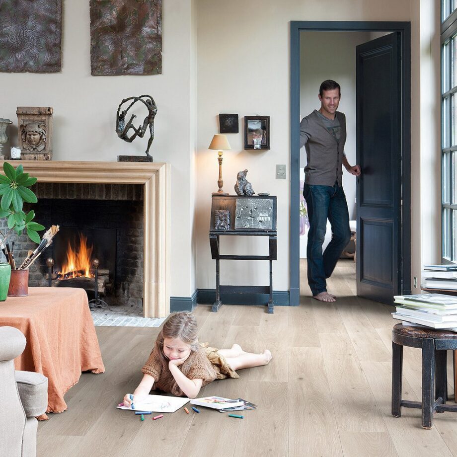 Laminat Landhausdielen Eiche Quick-Step Largo Long Island Oak Light – 3