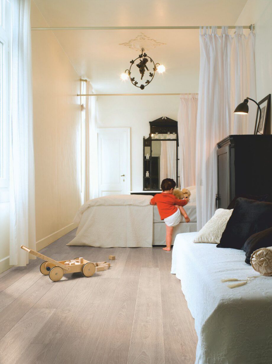 Laminatboden Landhausdielen Eiche Quick-Step Largo Oak White Vintage Oak – 7