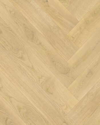 Fischgrätparkett Eiche, EstaParket, Oak Herringbone AB Pure Line, gefast, gebürstet, Lack 5%, Fischgrätmuster
