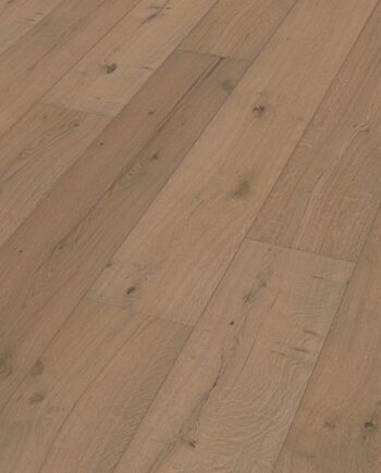 Landhausdiele Eiche Meister Lindura Authentic Greige Oak 320 mm, gebürstet, geölt