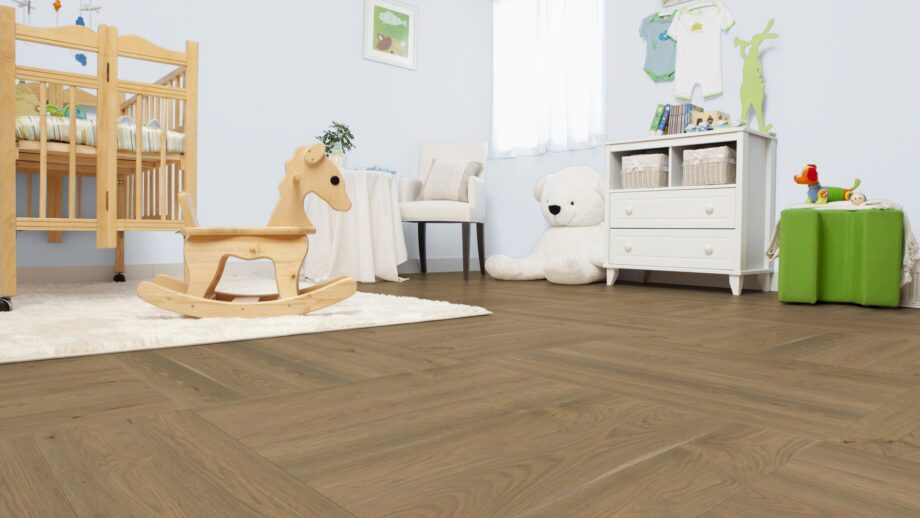 Parkett ter Hürne Eiche terra brown, gebürstet, gefast, Naturöl – Ansicht 3 Parkett ter Hürne Eiche terra brown, gebürstet, gefast, Naturöl – 3