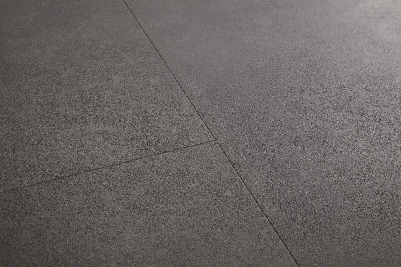 SPC Vinylboden Quick-Step volcanic rock alpha Fliesen, gefast