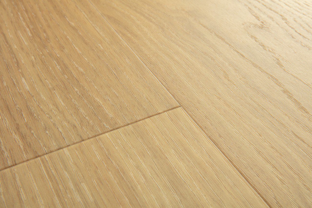 SPC Vinylboden Quick-Step pure oak honey alpha medium Dielen, gefast