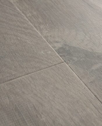 SPC Vinylboden Quick-Step cotton oak cozy grey alpha medium Dielen, gefast