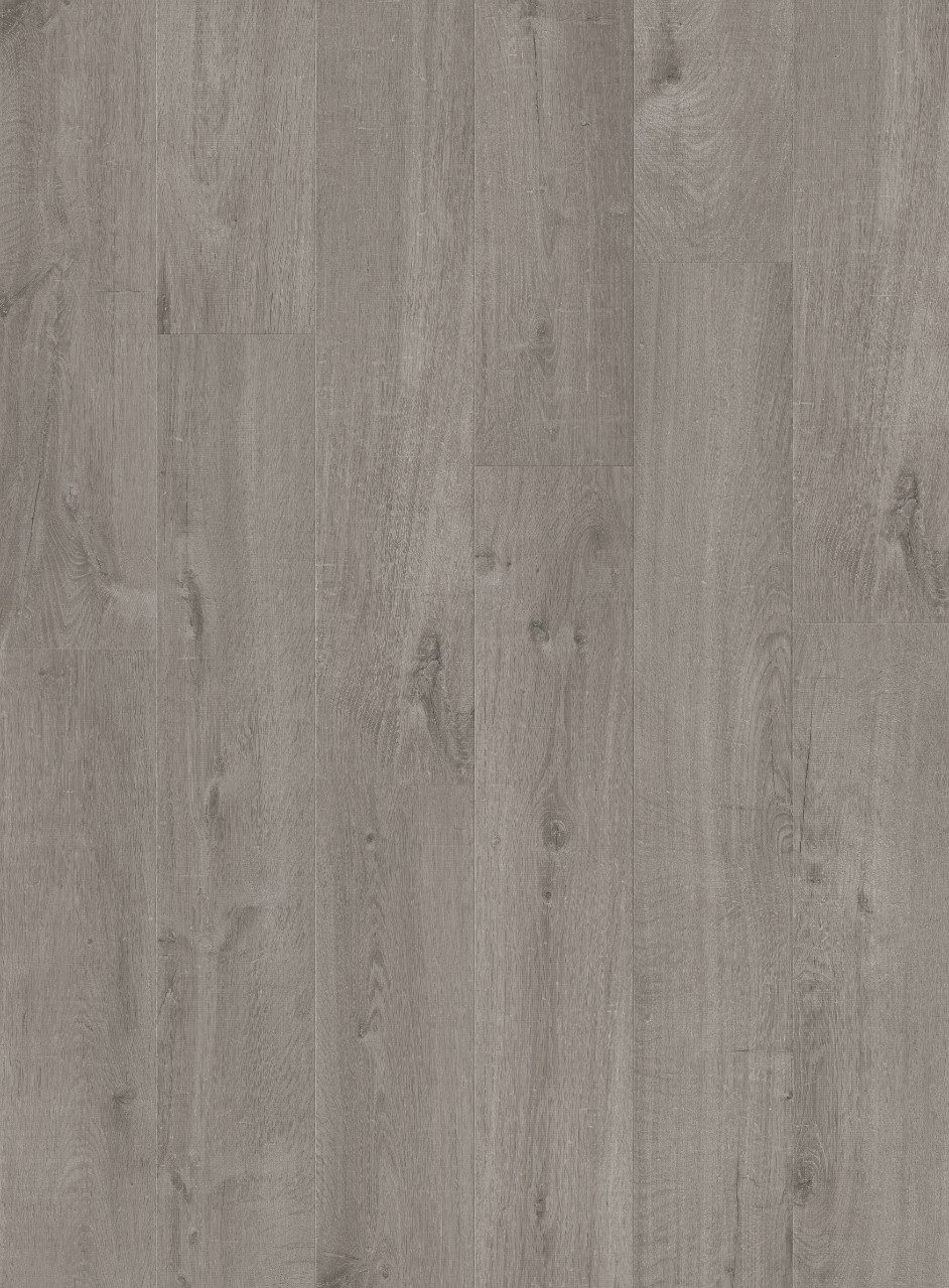 SPC Vinylboden Quick-Step cotton oak cozy grey alpha medium Dielen, gefast