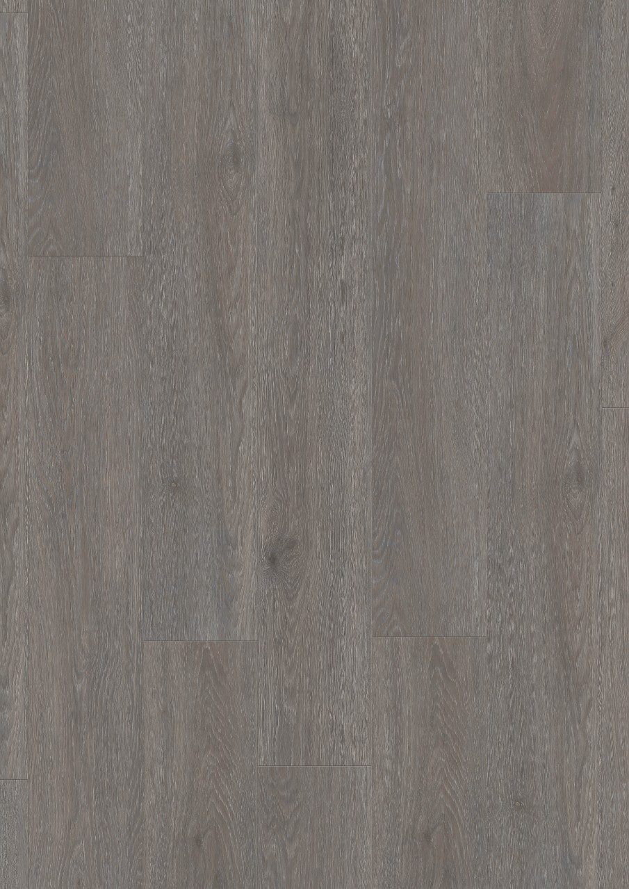 SPC Vinylboden Quick-Step silk oak dark grey alpha small Dielen, gefast