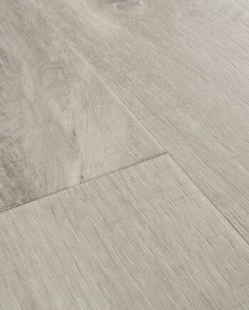 SPC Vinylboden Quick-Step canyon Eiche grau, Sägespuren, alpha small Dielen, gefast