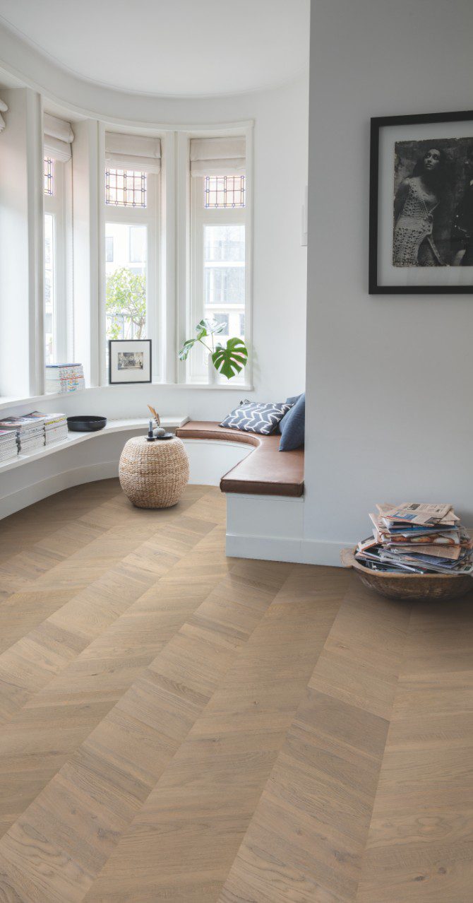 Chevron Parkett Eiche, Quick Step, intenso eclipse oak, geölt